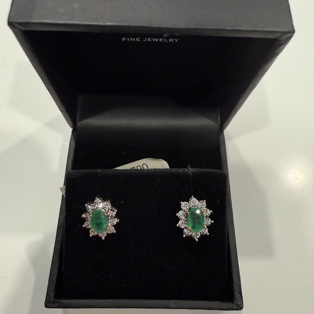 Emerald Earrings